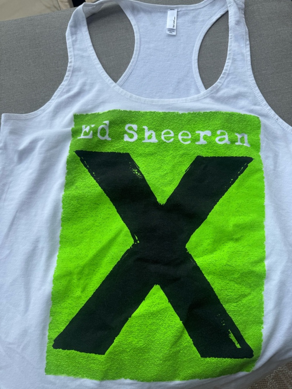 Ed Sheeran Concert Tank Top - X